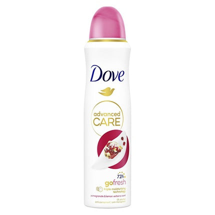 Dove Advanced Care Go Fresh Pomegranate & Lemon Verbena Antiperspirant Spray 150 Ml