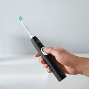 Philips 4300 Series HX6800/63 Electric Sonic Toothbrush for Adults Black with Integrated Battery 110-240 Li-Ion Battery
