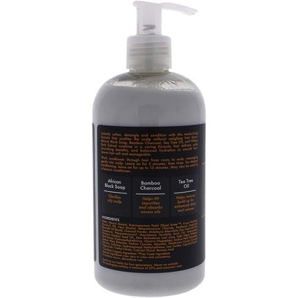 Shea Moisture African Black Soap Bamboo Charcoal Conditioner 384ml 13oz