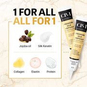 CP-1 Esthetic House Premium Silk Ampoule Keratin Silk Hair Ceramide Treatment Protein Repair