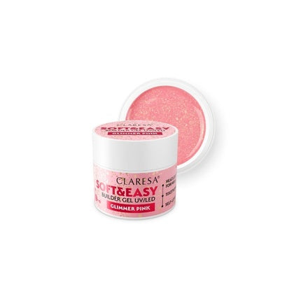 Claresa Glimmer Pink Builder Gel 45g