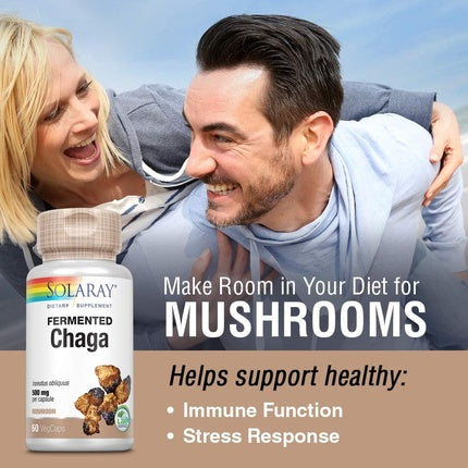 Solaray Fermented Chaga Mushroom 500mg