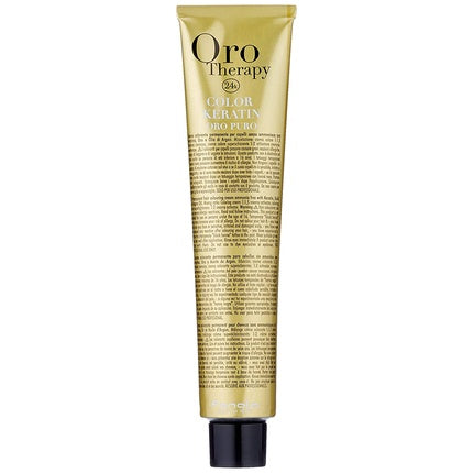 Fanola Oro Puro Therapy Color Keratin Hair Color 100ml 11.1 Super Platinum Ash Blonde