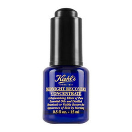 Kiehls Midnight Recovery Concentrate Night Regenerating Oil Serum For Fresh Skin Look