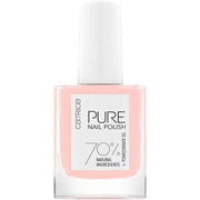 Catrice PURE Nail Polish Nr. 01 Lightness Pink Glossy Without Acetone Vegan Microplastic Particle Free 10ml