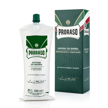 Proraso Shaving Soap With Eucalyptus Oil 500ml Professional Shaving Cream