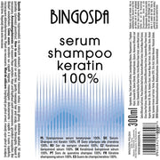Bingospa Serum Shampoo with Keratin for Hair Loss and Split Ends 300ml