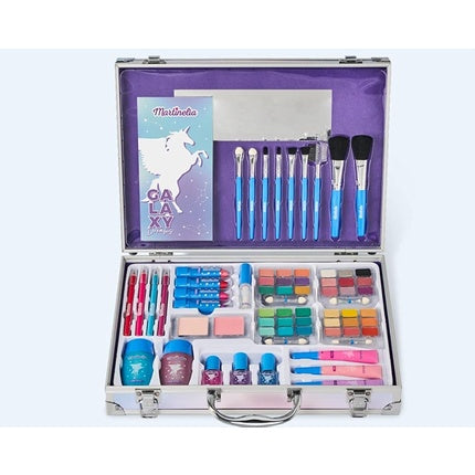 Aquarius Cosmetics Super Makeup Case In Suitcase Galaxy Dreams 34.5 X 27 X