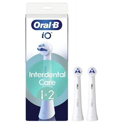 Oral B Replacement Brush Heads Io Interdental Clean - 2 Pieces