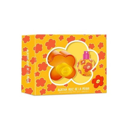 Agatha Ruiz De La Prada Flor Eau De Toilette + Flor Bubble Eau De Toilette Set - 100 Ml + 30 Ml