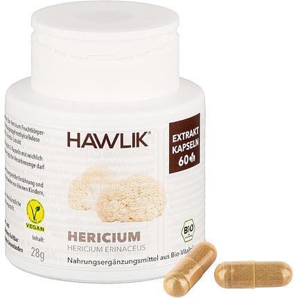 HAWLIK Hericium Extract Capsules 60 Capsules