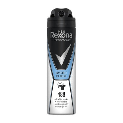 Rexona Men Deodorant Spray Invisible Ice Effective Protection Against Odor