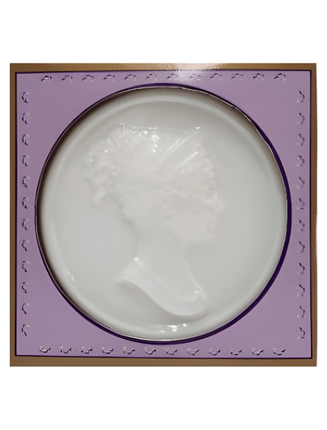 Alla Violetta Di Parma Cameo Soap With Violet Fragrance 100 Gr