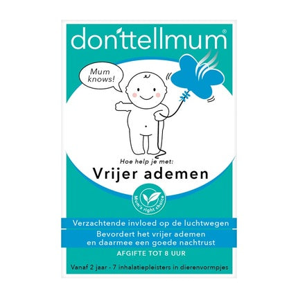 Donttellmum Vrijer Ademen Inhalation Plasters