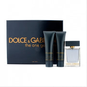 Dolce & Gabbana The One Gentleman Set - Eau De Toilette Spray 50ml, After Shave Balm 50ml, Shower Gel 50ml