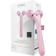 Geske Smart App Guided Sonic Facial Roller 4 in 1