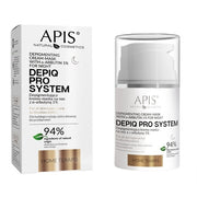Apis Depiq Pro System Depigmenting Cream-Mask For Night Use With Alpha-Arbutin 10% 50ml
