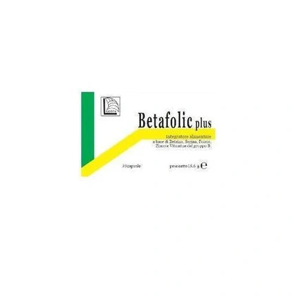 Logidex Srl Betafolic Plus 30 Capsules 186 Grams