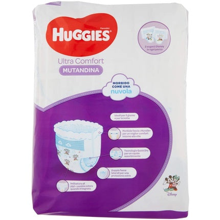 Huggies Pannolini Mutandina – Child/Girl Diaper, Disposable Diaper, 12 Kg, 17