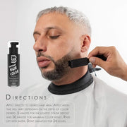 Level 3 Temporary Beard Color For Black Hair Beards Full Beard in Minutes Easy to Apply and No Mixing Required L3 4.2 Fl Oz