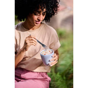 Mepal Snackpot Ellipse Food Container for Storing and Transporting Snacks 500ml Vivid Mauve