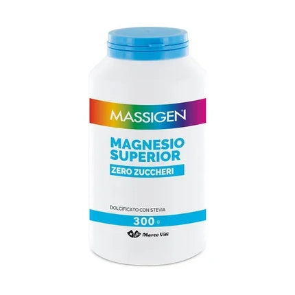 Marco Viti Pharmaceuticals Massigen Viti Magnesium Superior Zero Sugars Dietary Supplement Of Magnesium 300 Grams