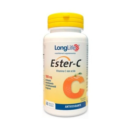 LONGLIFE Ester-C Vitamin C Supplement 60 Tablets