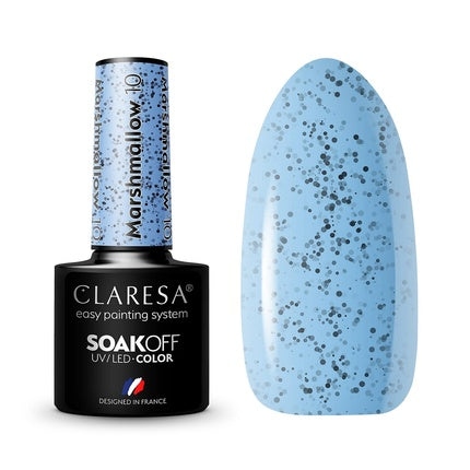 Claresa Soak Off Uv/Led Marshmallow Hybrid Nail Polish 10 5g