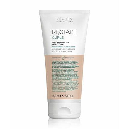Revlon Professional Restart Curls Geloil Multifunctional Gel For Curly And Wavy Hair 150 Ml