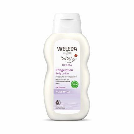 Weleda White Mallow Body Lotion 200ml Soothing Body Lotion For Baby Skin