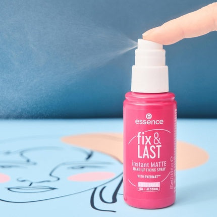 Essence Fix & Last Instant Matte Make-Up Fixing Spray - Transparent