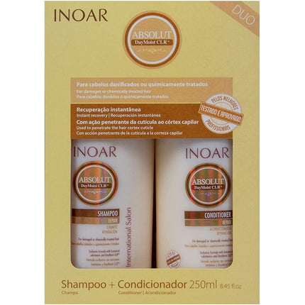 Inoar Absolut Daymoist Color Shampoo & Conditioner