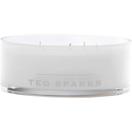 Ted Sparks Balthazar Fresh Linen Scented Candle White Soy Wax 50