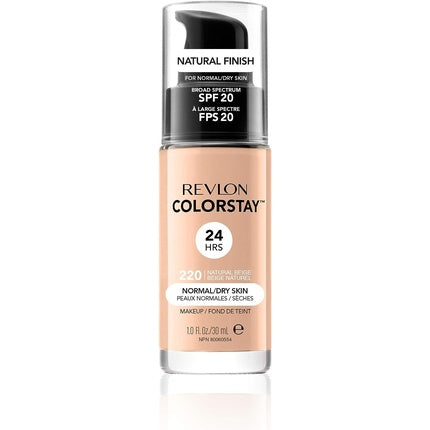 Revlon Colorstay Foundation for Normal/Dry Skin 220 Natural Beige