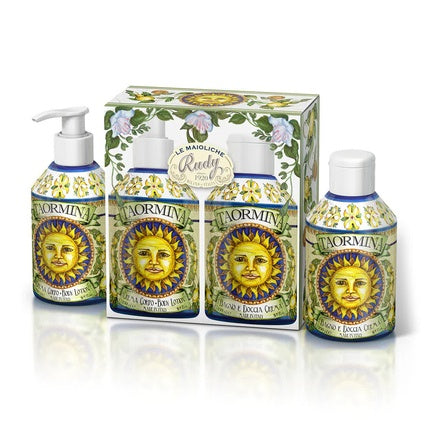 Le Maioliche - Taormina Bath Foam And Body Cream Set, 250 Milliliters Each