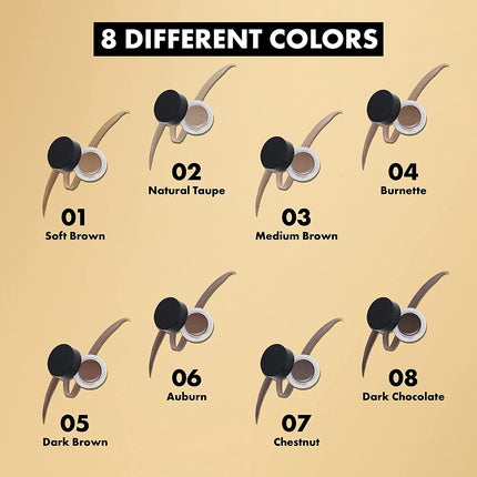 Milani Stay Put Brow Color Brunette