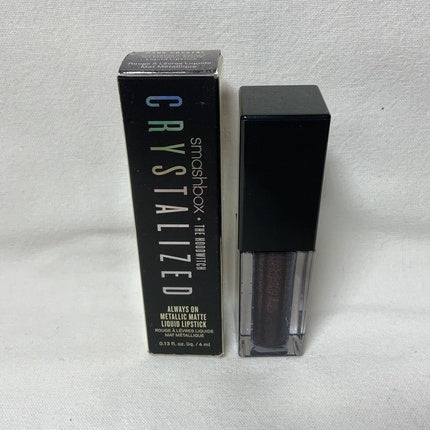 Smashbox Crystalized Always on Metallic Matte Lipstick Dark Crystal #2102