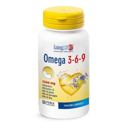 Omega 3-6-9 LongLife 50 Light-Protected Pearls