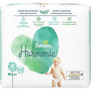 Pampers Harmonie Pure Nappies Size 4 28 Count - Pack of 28