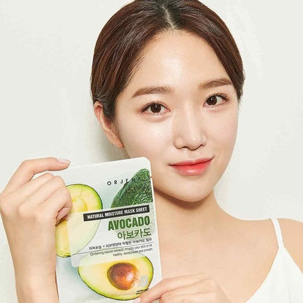 Orjena Avocado Mask Sheet Set