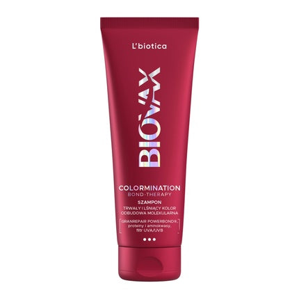 Biovax Colormination Bondtherapy Restorative Shampoo Extending Color Longevity 200ml