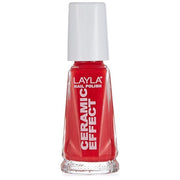 Layla Ceramic Effect Nail Polish Coral Bay 1.9 Ounce