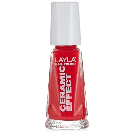 Layla Ceramic Effect Nail Polish Coral Bay 1.9 Ounce