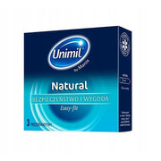 Unimil Natural Latex Condoms - 3 Pieces