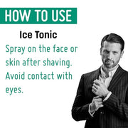 Framesi Barber Gen Ice Tonic 3.4 fl oz After Shave Tonic Spray for Face and Scalp