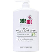 Sebamed Olive Face and Body Wash Pump Pot 1L