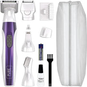 Wahl Face and Body Hair Remover Pure Radiation Women's Shaver 4-in-1 Battery Trimmer Full Body Hair Removal Bikini Trimmer Legs Painless Razor
