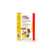 Farmaderbe Nutra C 1000 Dietary Supplement For Immune Defenses 60 Tablets