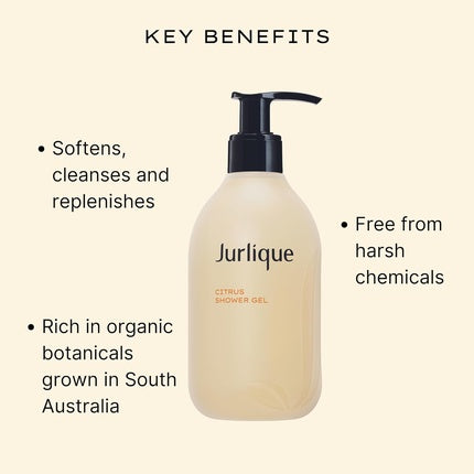 Jurlique Citrus Shower Gel for All Skin Types 300ml