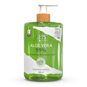 Apis Natural Aloe Vera Gel for Face and Body 99% Aloe Vera